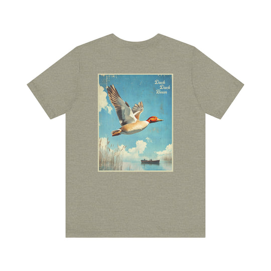 Duck in Flight - Vintage Tee - Adult