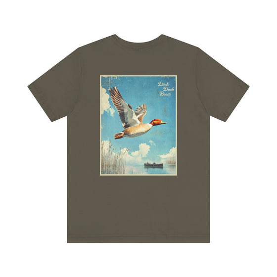 Duck in Flight - Vintage Tee - Adult