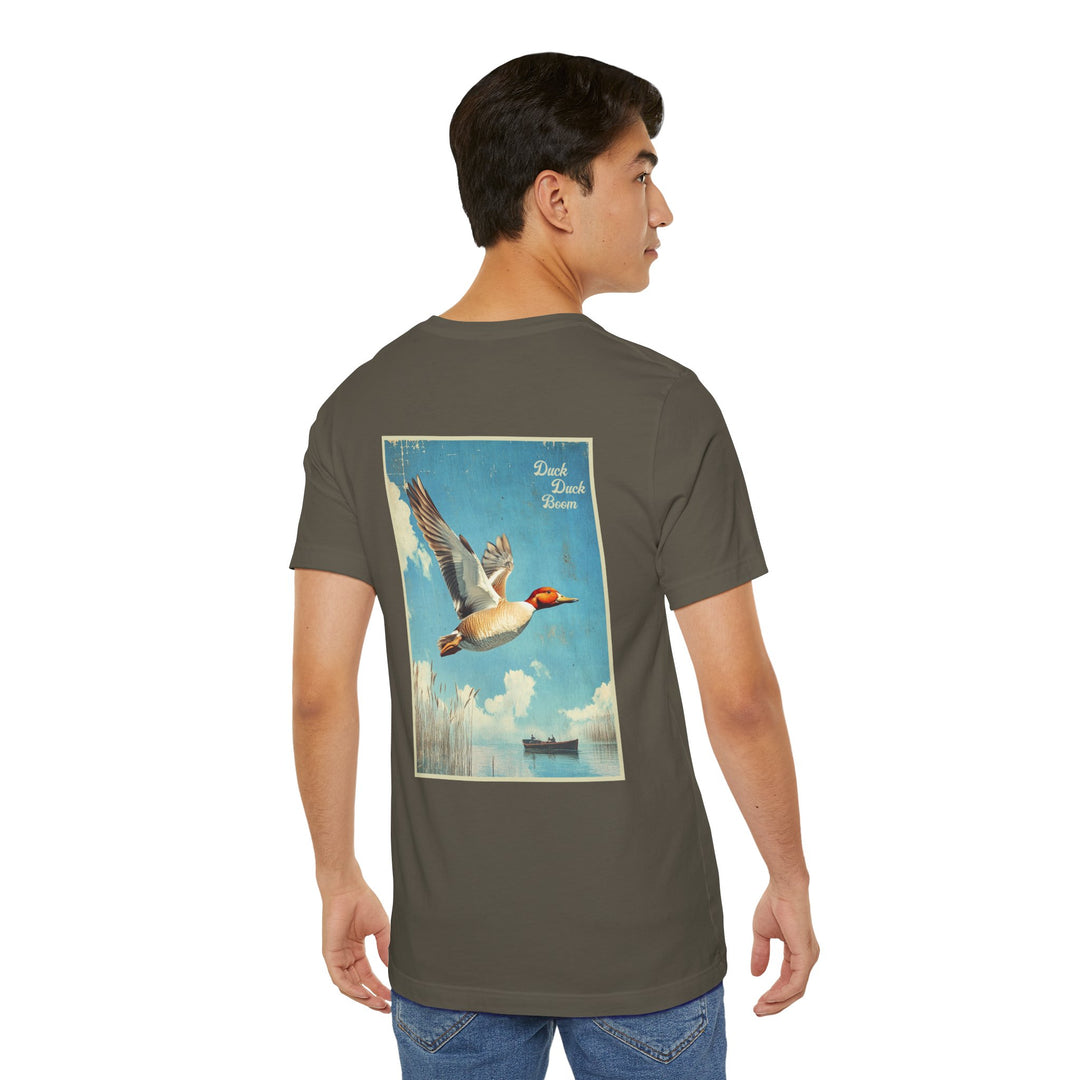 Duck in Flight - Vintage Tee - Adult